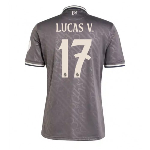 Fotbalové Dres Real Madrid Lucas Vazquez #17 Alternativní 2024-25 Krátký Rukáv